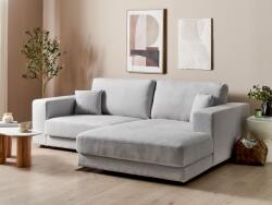 MAXISHOP Italia Collection Coltar cu 3 locuri LOFOTEN Gri deschis Stanga