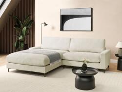 MAXISHOP Italia Collection Coltar cu 3 locuri MALOY Chenille Alb-murdar Dreapta