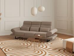 MAXISHOP Italia Collection Canapea cu 3 locuri IKAST Taupe Canapea