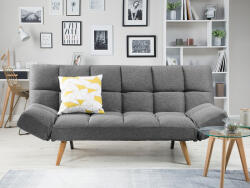 MAXISHOP Italia Collection Canapea extensibila cu 2 locuri INGARO Gri inchis Canapea