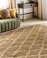 MAXISHOP Italia Collection Covor MERMER Bej 160 x 230 cm Iuta Covor