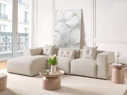 MAXISHOP Italia Collection Coltar cu 3 locuri DOLVA Bej deschis Dreapta