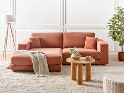 MAXISHOP Italia Collection Coltar cu 3 locuri LOFOTEN Rosu deschis Dreapta