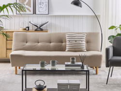 MAXISHOP Italia Collection Canapea extensibila cu 3 locuri ALSTEN Bej Canapea