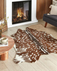 MAXISHOP Italia Collection Covor din blana sintetica KNOLL Maro 130 x 170 cm Covor