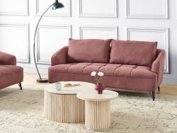 MAXISHOP Italia Collection Canapea cu 3 locuri HOBRO Bordo Canapea