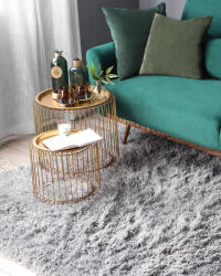 MAXISHOP Italia Collection Covor shaggy CIDE Gri deschis 160 x 230 cm Covor