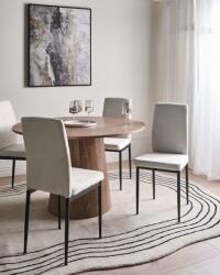 MAXISHOP Italia Collection Set de 4 scaune dining RINER Bej deschis