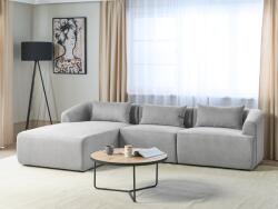 MAXISHOP Italia Collection Coltar cu 3 locuri SVANSELE Gri deschis Dreapta