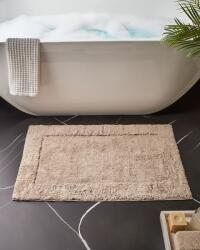 MAXISHOP Italia Collection Covoras de baie BABAIL Maro deschis 60 x 90 cm Bumbac Covor baie