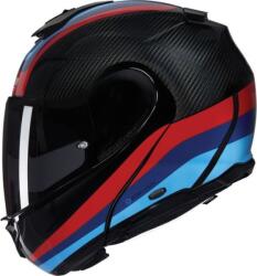NOLAN Cască moto Flip-up - Nolan X-1005 Ultra Carbon Gran Tour 348 Black Red Blue 2025 (U15000836348X)