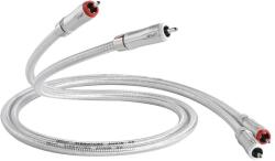 QED Cablu pentru boxe QED - Signature Audio 40, 4x RCA, 1 m, argintiu (QE2445)