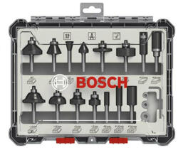 Bosch marószár készlet 15db-os 2607017471 6mm befog