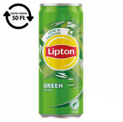 Lipton Üdítőital szénsavmentes LIPTON Ice Tea Zöld 0, 33L DRS