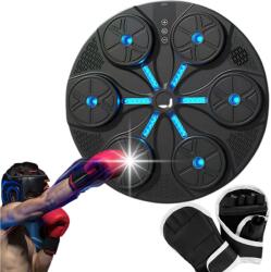 VG Boksz 8 ügyességi szintes edző pajzs MMA zenélő, USB-s + bokszkesztyűvel (14589)