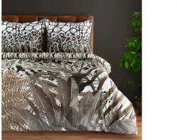  Eva14 mako-szatén ágyneműhuzat Barna 160x200 cm - 70x80 cm 2db - pepita