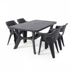 Keter Natalie 4+1 szett grafit 228342_260564_4