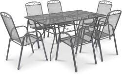 Leziter Melfi 6+1 szett antracit JYL-22092-ANT_JYL-20079-ANT_6