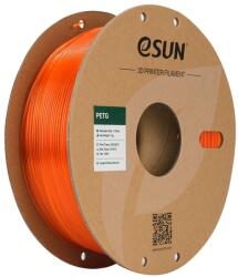eSUN PETG filament 1.75mm 1kg Áttetsző narancs (ESUN-PETG-ATTLATSZO-NARANCS)