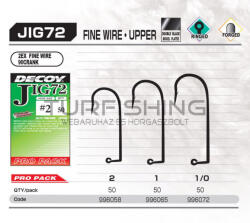 Decoy JIG HOROG DECOY PRO PACK JIG72 UPPER FINE WIRE #1/0 (996072) - turfishing