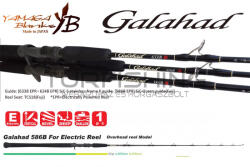 YAMAGA Blanks GALAHAD 586B CAST 1.740m Jig Max 350gr (YB16099) - turfishing