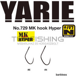 Yarie Jespa HOROG YARIE 729 MK HYPER 06 Barbless (Y729MKH06) - turfishing