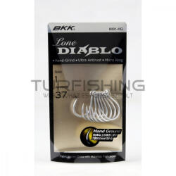 BKK Lone Diablo Egyágú Rablóhalas Horog 1/0# 8 Db/csomag (bkes8911) - turfishing