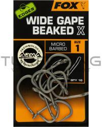FOX EDGES Wide Gape Beaked X - 1-es méret (CHK224)