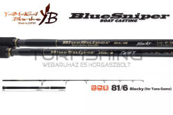 YAMAGA Blanks BLUE SNIPER 81/6 BLACKY TUNA 2.48m 30-110gr (YB14576) - turfishing