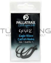 Pallatrax Gripz Catfish Hooks (5) Size 1 (pxps1200) - turfishing