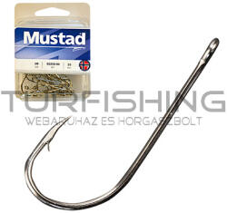 Mustad Long Shank Beak 3/0 Nickel 25pcs/bag (m4350300) - turfishing