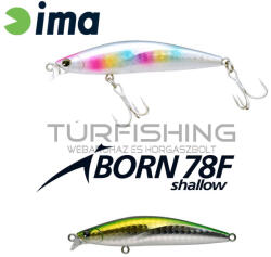 Ima IMA IBORN 78F SHALLOW 78mm 8.5gr 009 Green Back Shiner (IB78FS-009)