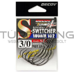 Decoy OFFSET HOROG SÚLYOZOTT DECOY WORM 102 S-SWICHER #5/0 2.2gr (812181) - turfishing