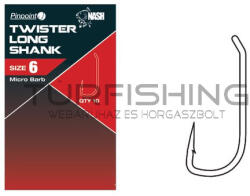 Nash Twister Long Shank horog 4-es méret (T6117)