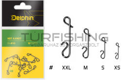 Delphin Kapocs - csomómentes C-02/10db BN/XS (969C02001)