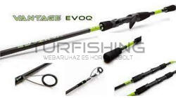 Mustad Vantage Evoq Spin 6'6" L 2sec 198cm 2g - 8g (m1060198)