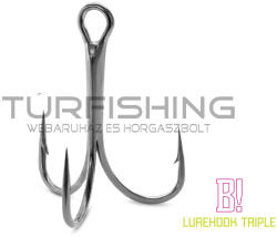 Delphin B! LureHook TRIPLE hármashorog / 6db 8 (101005373)