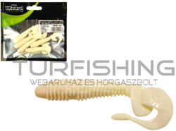 Wizard Harpex Twist Grub Pro White 7cm 5pcs/bag (86957326)