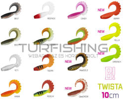 Delphin Gumihal Delphin TWISTA UVs / 5db 10cm/DeadSNOW (101003850)