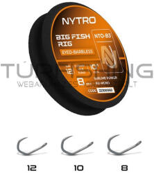 Nytro Nto-b3 Big Fish Előkötött Szakáll Nélküli Előke 25 Cm 10/0, 28mm (y2300059)