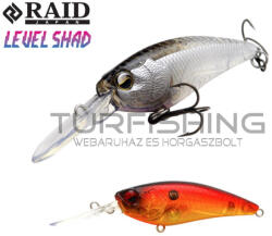 Raid Japan RAID LEVEL SHAD 50.3mm 4.3gr Su 035 Sparkling Red (RAID28769) - turfishing