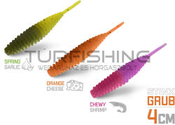 Delphin Gumihal Delphin B! StinxGRUB Cheese / 20db 4cm / ORANGE (101003013)
