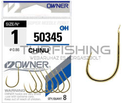 Owner Hooks 50345 Chinu #2/0 (50345-2-0)