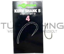Korda - Kurv Shank Barbless Horog 6-os (KKSB6)