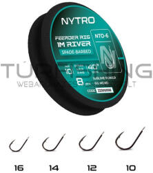 Nytro Nto6 Feeder River Előkötött Szakállas Előke 100 Cm 14/0, 15mm (y2300101)