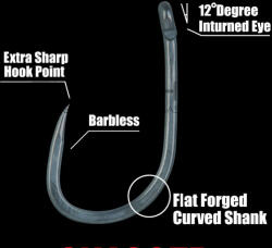 Gamakatsu G-Carp Specialist RX BL 12-es 10db/cs (185032-012)