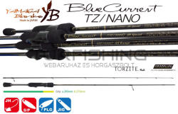 YAMAGA Blanks BLUE CURRENT 62TZ NANO 1.88m 3gr Fuji Titanum Torzite (YB00135) - turfishing