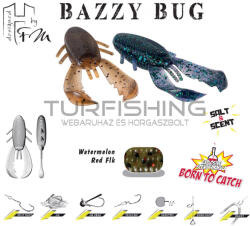 Herakles BAZZY BUG 3.2" 8cm Watermelon Red Flakes (ARHKBAZ01) - turfishing