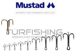 Mustad Treble Hooks 4 10db/csomag (m4285004) - turfishing