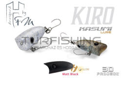 Herakles POPPER AREA KIRO F 2.7cm 1.8gr Matt Black (ARHKKI2739) - turfishing